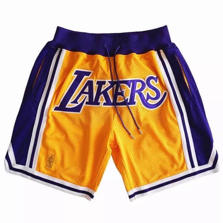 2020 Men NBA Los Angeles Lakers 02 shorts
